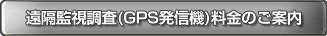 遠隔監視調査（GPS発信機）料金のご案内