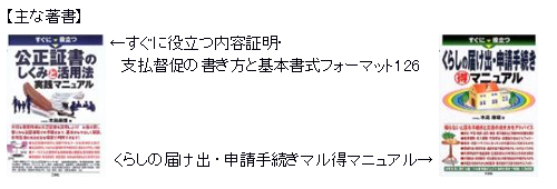 木島康雄氏　主な著書